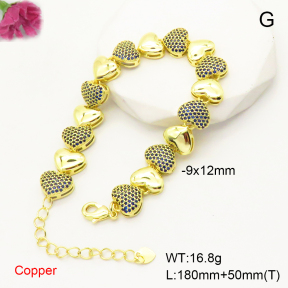 F6B406181vhov-L017  Fashion Copper Bracelet