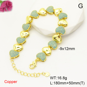 F6B406182vhov-L017  Fashion Copper Bracelet