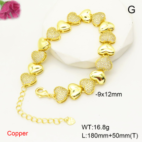 F6B406183vhmv-L017  Fashion Copper Bracelet