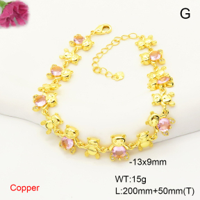 F6B406185bhia-L017  Fashion Copper Bracelet