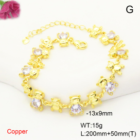F6B406186bhia-L017  Fashion Copper Bracelet