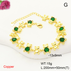 F6B406190bhia-L017  Fashion Copper Bracelet