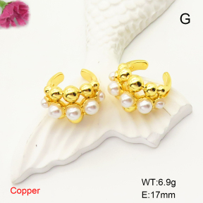 F6E301815vbmb-L017  Fashion Copper Earrings