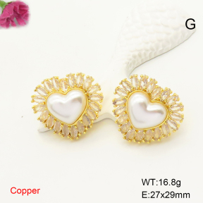 F6E405122bhia-L017  Fashion Copper Earrings