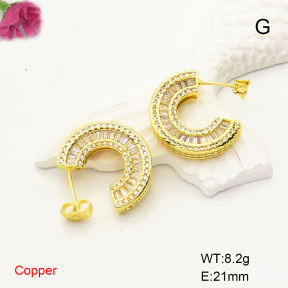 F6E405126bhia-L017  Fashion Copper Earrings