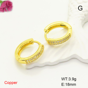 F6E405130vbmb-L017  Fashion Copper Earrings