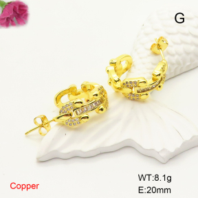 F6E405134vbnb-L017  Fashion Copper Earrings