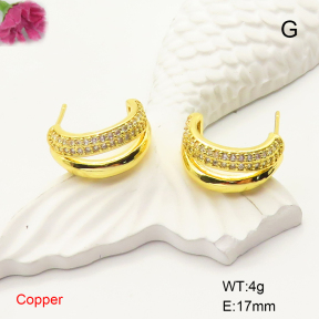 F6E405135vbnb-L017  Fashion Copper Earrings