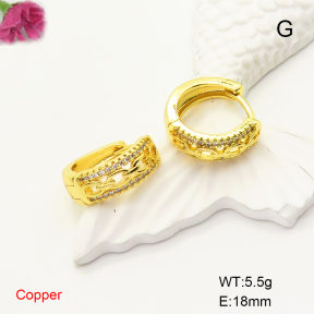 F6E405136bbov-L017  Fashion Copper Earrings