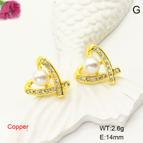 F6E405146vbmb-L017  Fashion Copper Earrings