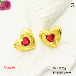 F6E405148ablb-L017  Fashion Copper Earrings