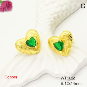 F6E405151ablb-L017  Fashion Copper Earrings