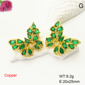 F6E405155bhia-L017  Fashion Copper Earrings