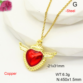 F6N300940aajl-L017  Fashion Copper Necklace