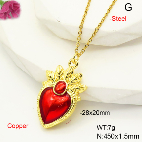 F6N300941aajl-L017  Fashion Copper Necklace