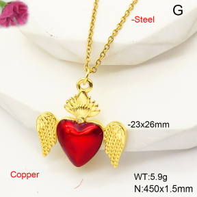 F6N300942aajl-L017  Fashion Copper Necklace