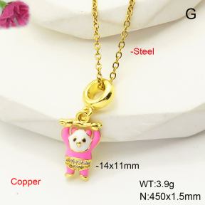 F6N300943aajl-L017  Fashion Copper Necklace