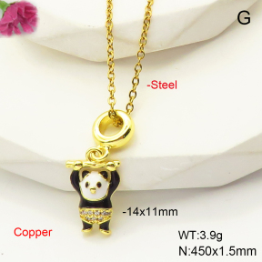 F6N300944aajl-L017  Fashion Copper Necklace