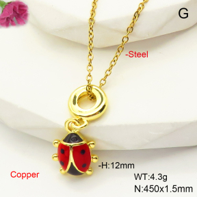 F6N300946aajl-L017  Fashion Copper Necklace