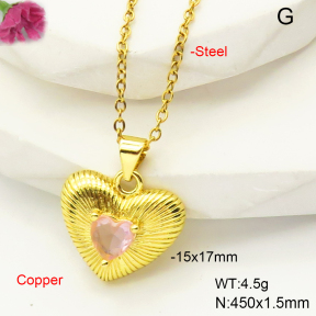 F6N407497vail-L017  Fashion Copper Necklace