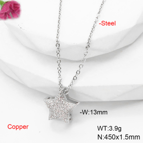 F6N407506aajl-L017  Fashion Copper Necklace