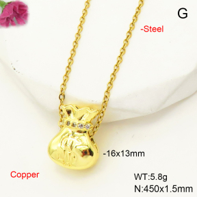 F6N407509aajl-L017  Fashion Copper Necklace