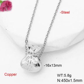 F6N407510aajl-L017  Fashion Copper Necklace