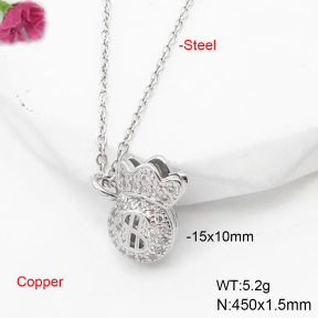 F6N407511aajl-L017  Fashion Copper Necklace