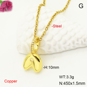 F6N407533vail-L017  Fashion Copper Necklace