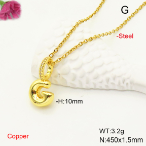 F6N407539vail-L017  Fashion Copper Necklace