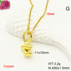 F6N407542vail-L017  Fashion Copper Necklace