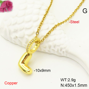 F6N407544vail-L017  Fashion Copper Necklace