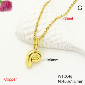F6N407548vail-L017  Fashion Copper Necklace