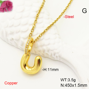 F6N407553vail-L017  Fashion Copper Necklace
