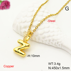 F6N407558vail-L017  Fashion Copper Necklace