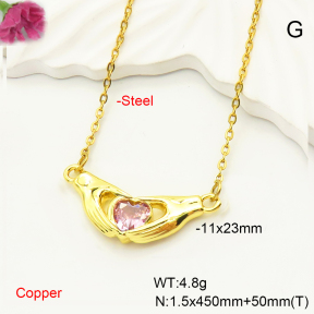 F6N407561avja-L017  Fashion Copper Necklace