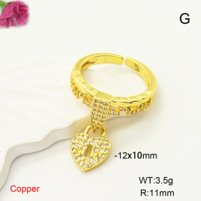 F6R401626ablb-L017  Fashion Copper Ring