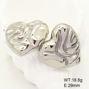 GEE001507bbov-066  Handmade Polished  Stainless Steel Earrings