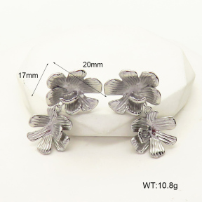 GEE001794bhva-066  Handmade Polished  Stainless Steel Earrings