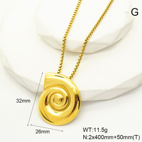 GEN001353bhva-066  Handmade Polished  Stainless Steel Necklace