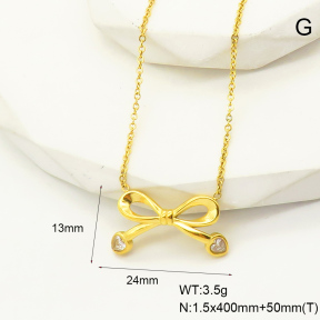 GEN001356bhva-066  Zircon,Handmade Polished  Stainless Steel Necklace