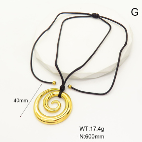 GEN001360vhha-066  Handmade Polished  Stainless Steel Necklace