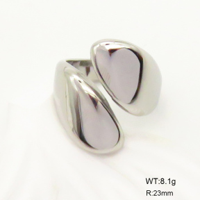 GER000937vbpb-066  Handmade Polished  Stainless Steel Ring