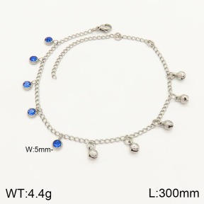 2A9001070ablb-226  Stainless Steel Anklets