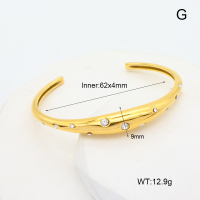 R68A3777  Handmade Polished  Stainless Steel Bangle