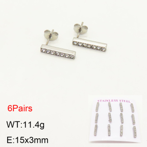 2E4003345bika-436  Stainless Steel Earrings