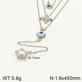 2N3001638ahjb-666  Stainless Steel Necklace