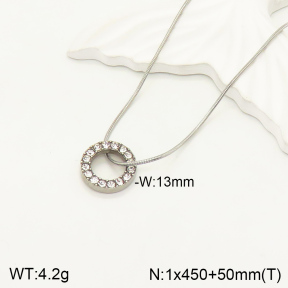 2N4002810vbll-436  Stainless Steel Necklace