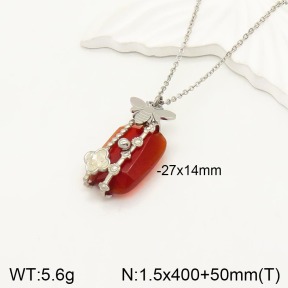 2N4002814ahlv-666  Stainless Steel Necklace