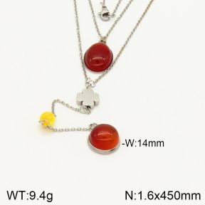2N4002819vhov-666  Stainless Steel Necklace